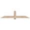 Ekena Millwork Eugene Smooth Timber Gable Bracket, Douglas Fir, 72"W x 18"H x 3 1/2"D x 5 1/2"F, 6/12 Pitch GBW072X18X0406EUG00SDF - alternate 1